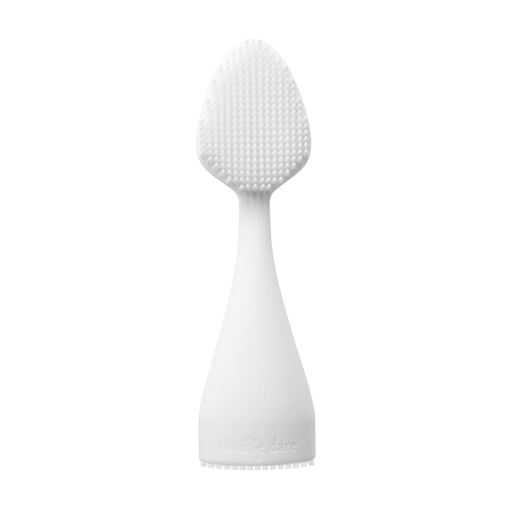 Щіточка масажна силіконова для обличчя Double Dare I.M. Buddy Face Innovative Multi-Functional маленька, біла, 1 шт