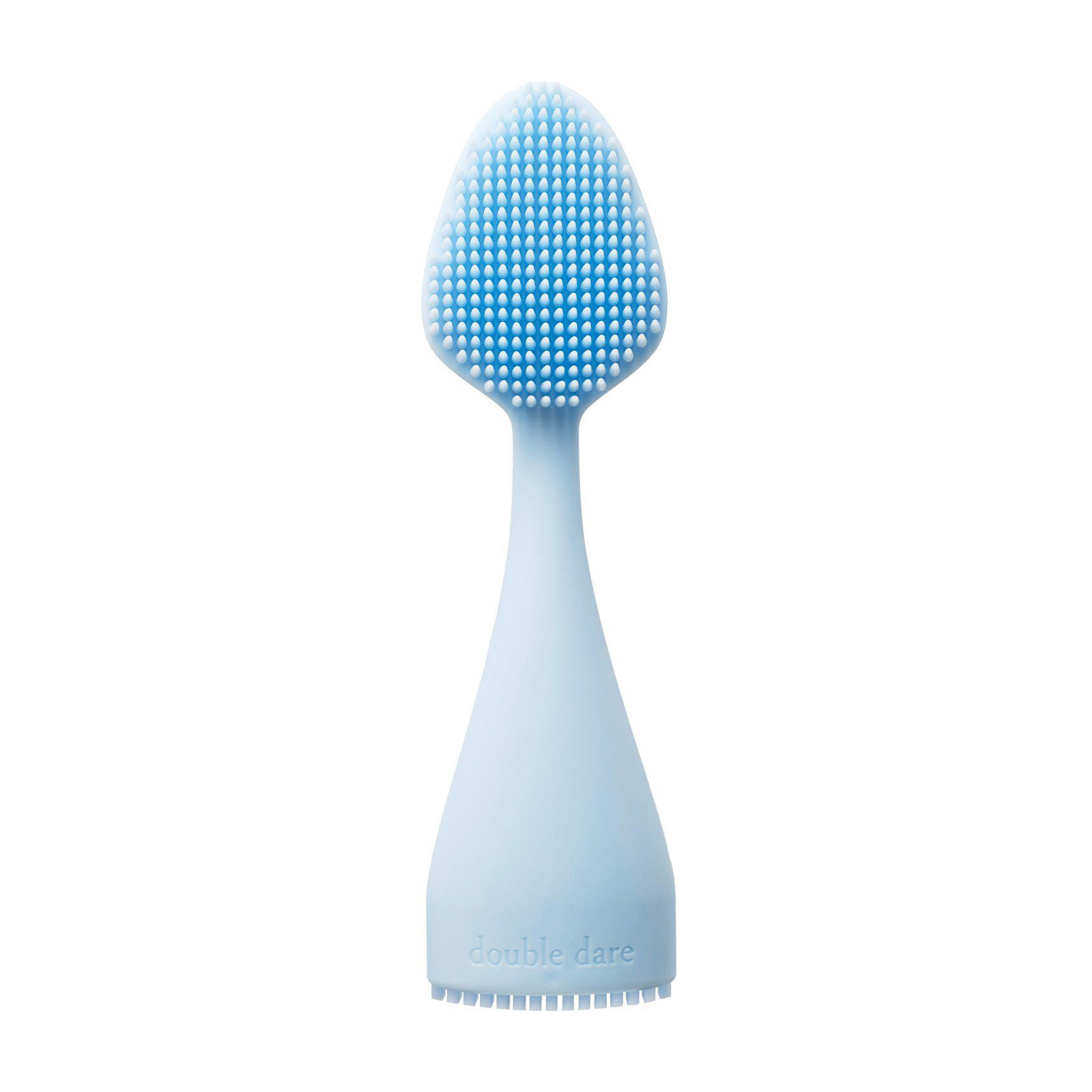 Щіточка масажна силіконова для обличчя Double Dare I.M. Buddy Face Innovative Multi-Functional Face маленька, блакитна, 1 шт